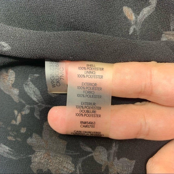 Calvin Klein Patchwork Asymmetrical Skirt - Picture 8 of 8